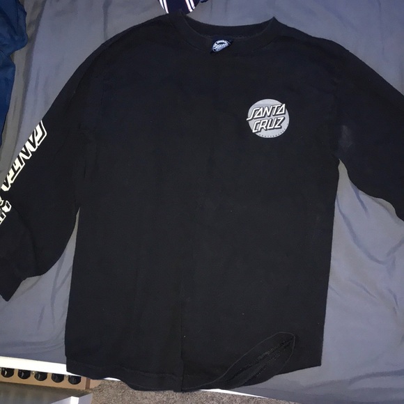 Santa Cruz Skateboards Tops - santa cruz long sleeve